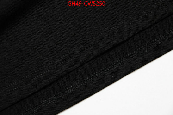 Clothing-Gucci,best quality replica , ID: CW5250,$: 49USD