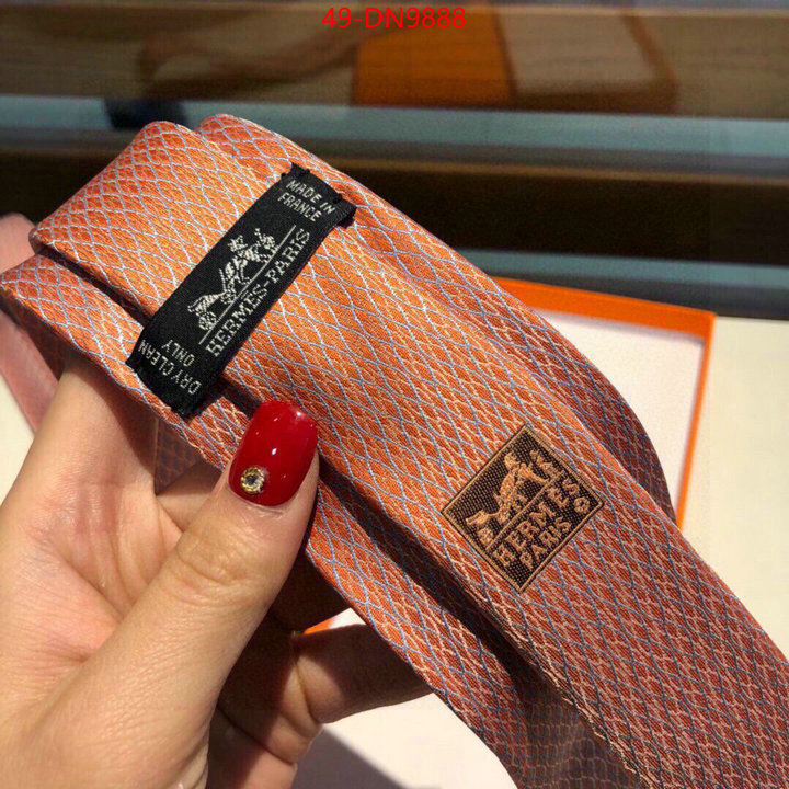 Ties-Hermes,high quality designer replica , ID: DN9888,$: 49USD