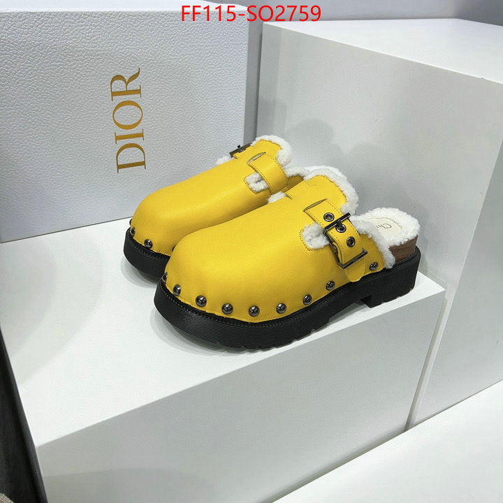 Women Shoes-Dior,7 star , ID: SO2759,$: 115USD