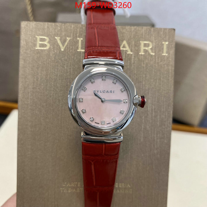 Watch(4A)-Bvlgari,top quality designer replica , ID: WD3260,$: 159USD