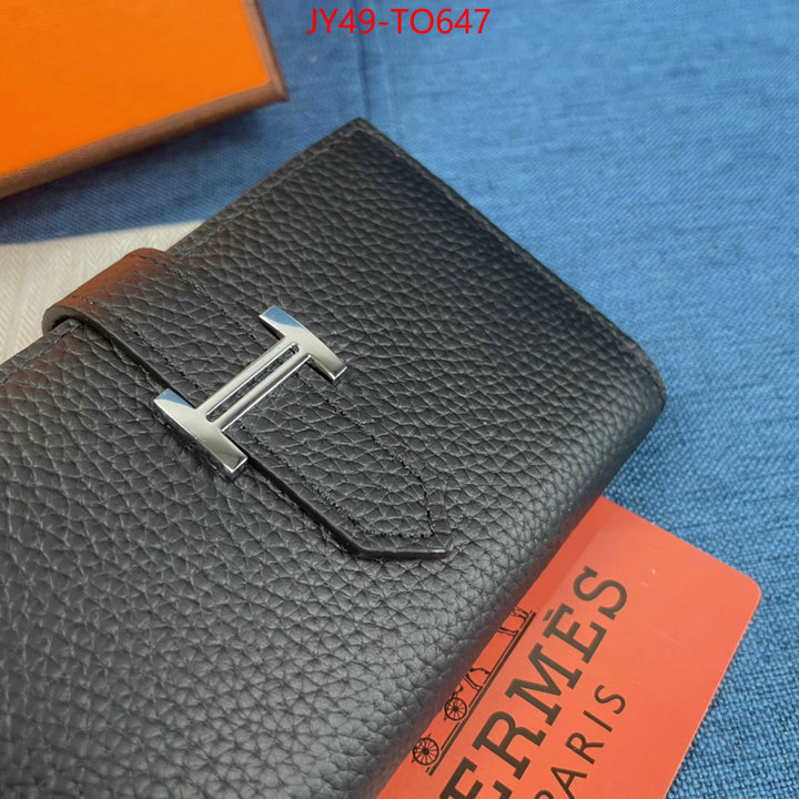 Hermes Bags(4A)-Wallet-,replica 1:1 high quality ,ID: TO647,$: 49USD