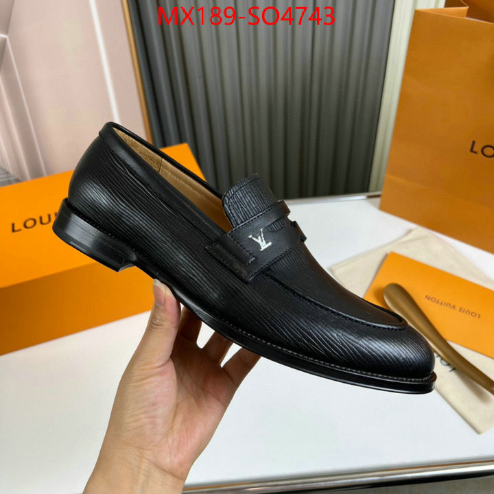 Men Shoes-LV,the top ultimate knockoff , ID: SO4743,$: 189USD