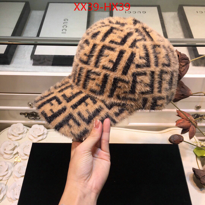 Cap (Hat)-Fendi,highest quality replica , ID:HX39,$: 39USD