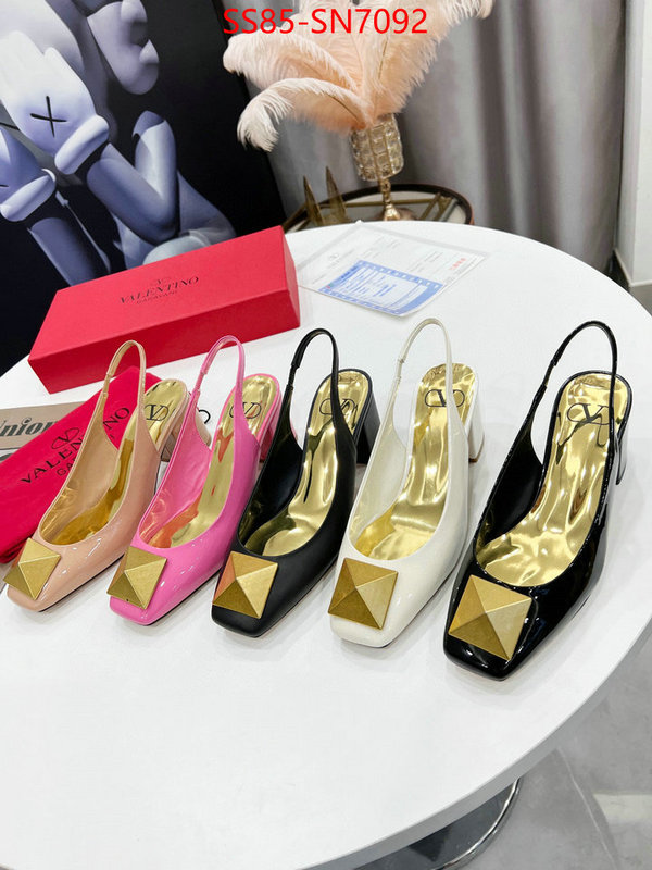 Women Shoes-Valentino,find replica , ID: SN7092,$: 85USD