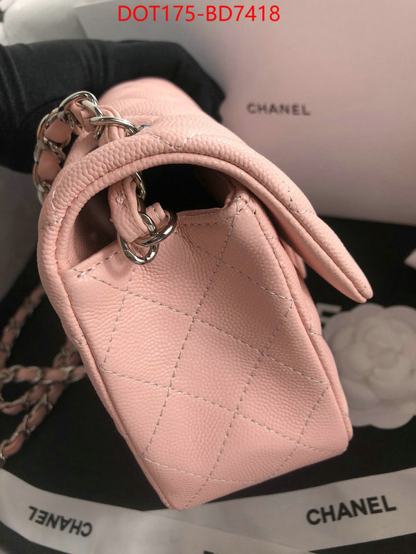 Chanel Bags(TOP)-Diagonal-,ID: BD7418,$: 175USD