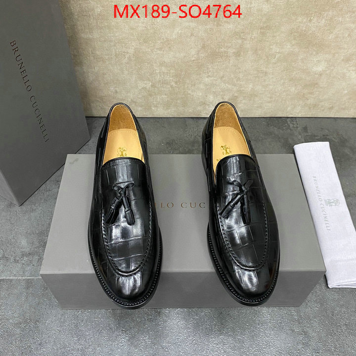 Men Shoes-Brunello Cucinelli,high quality 1:1 replica , ID: SO4764,$: 189USD