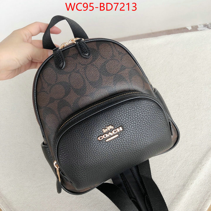 Coach Bags(4A)-Backpack-,top designer replica ,ID: BD7213,$: 95USD