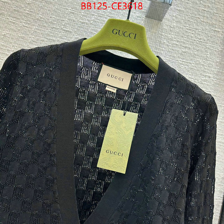 Clothing-Gucci,from china , ID: CE3618,$: 125USD