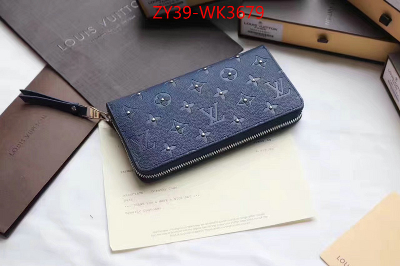 LV Bags(4A)-Wallet,ID: WK3679,$:39USD