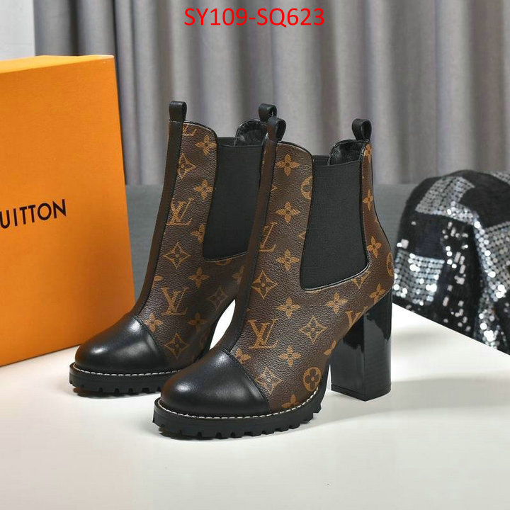 Women Shoes-LV,wholesale imitation designer replicas , ID:SQ623,$: 109USD