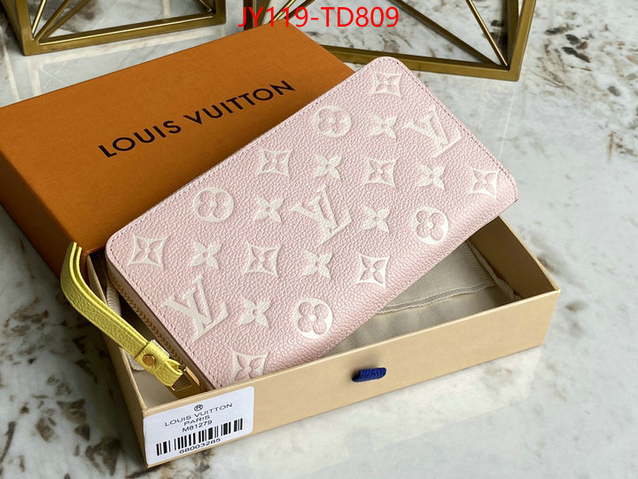 LV Bags(TOP)-Wallet,ID: TD809,$: 119USD