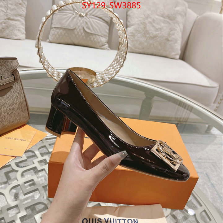 Women Shoes-LV,replcia cheap from china , ID: SW3885,$: 129USD