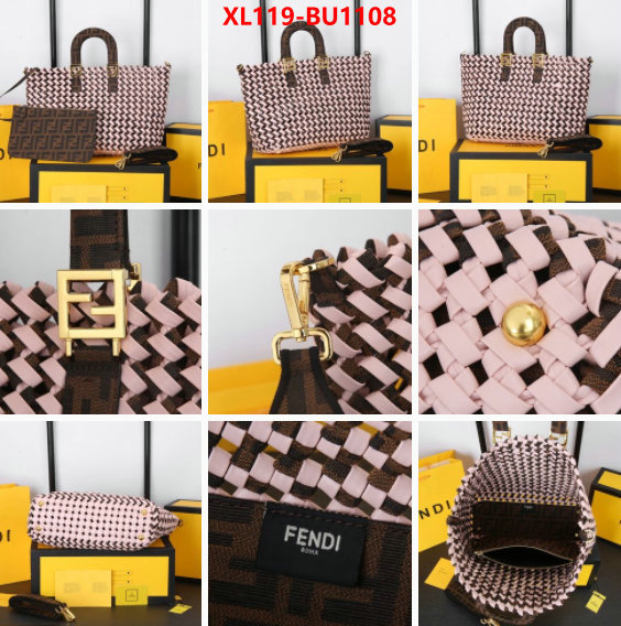 Fendi Bags(4A)-Handbag-,first copy ,ID: BU1108,