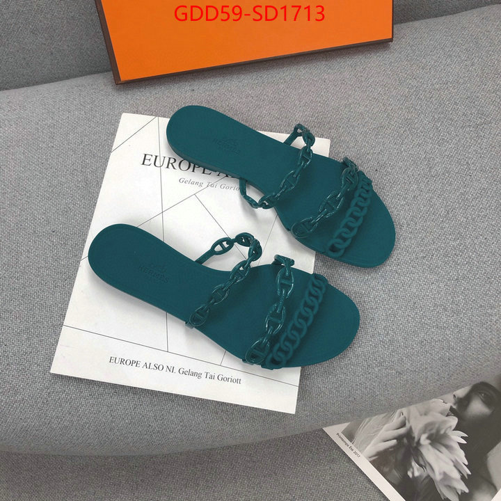 Women Shoes-Hermes,cheap high quality replica , ID: SD1713,$: 59USD