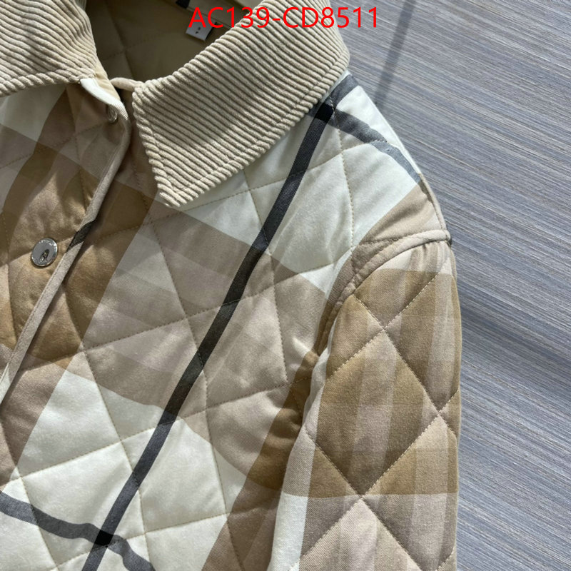 Down jacket Women-Burberry,replica best , ID: CD8511,$: 139USD