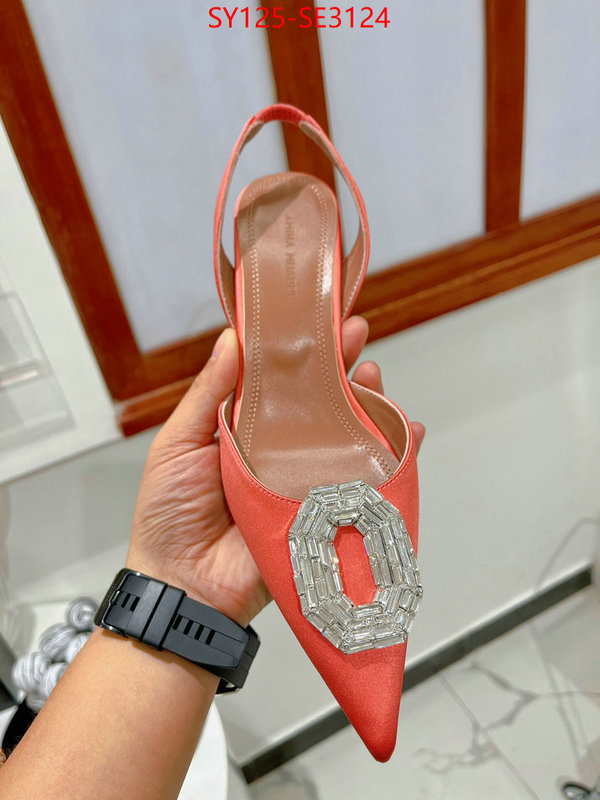 Women Shoes-Amina Muaddi,top quality , ID: SE3124,$: 125USD
