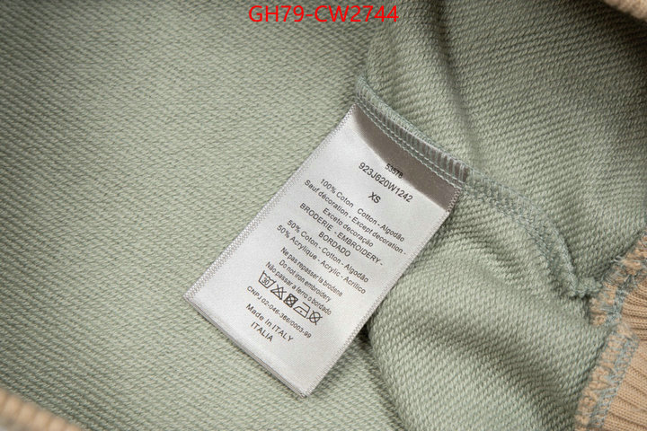 Clothing-Dior,designer wholesale replica , ID: CW2744,$: 79USD