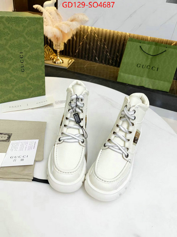 Women Shoes-Gucci,top quality fake , ID: SO4687,$: 129USD