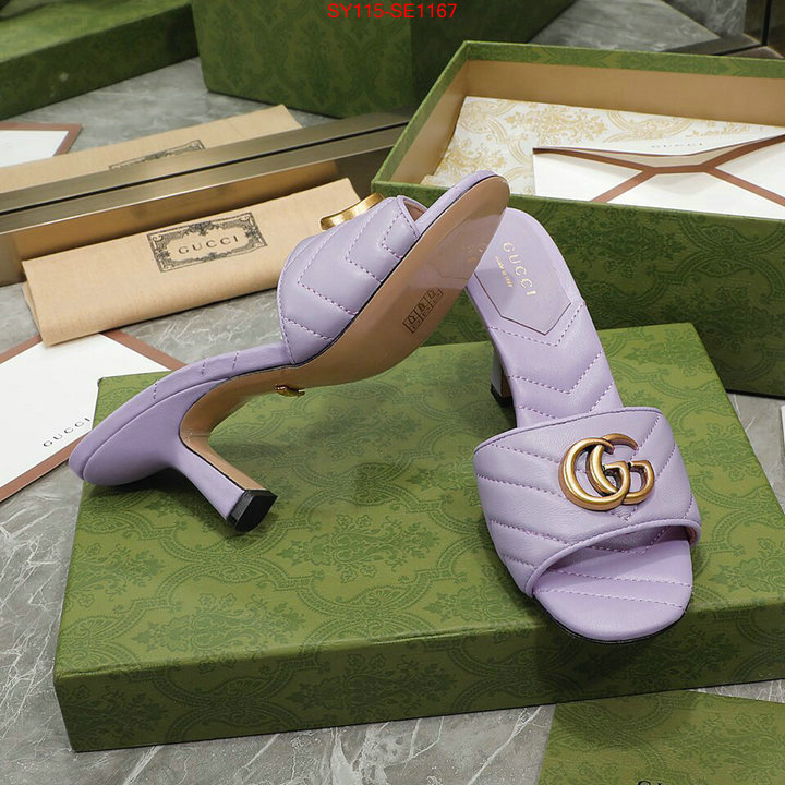 Women Shoes-Gucci,replica how can you , ID: SE1167,$: 115USD