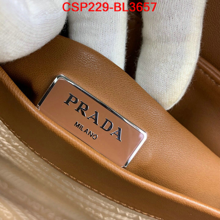 Prada Bags(TOP)-Diagonal-,ID: BL3657,$: 229USD