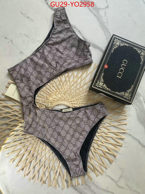 Swimsuit-GUCCI,aaaaa+ quality replica , ID: YO2958,$: 29USD