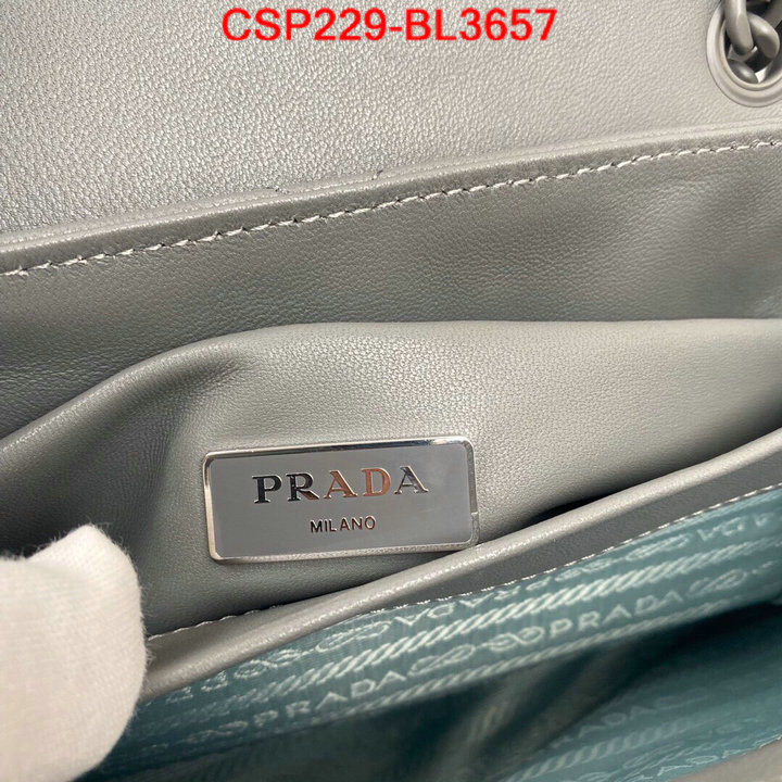 Prada Bags(TOP)-Diagonal-,ID: BL3657,$: 229USD