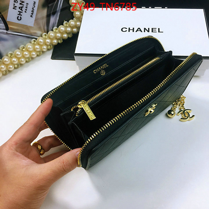 Chanel Bags(4A)-Wallet-,ID: TN6785,$: 49USD