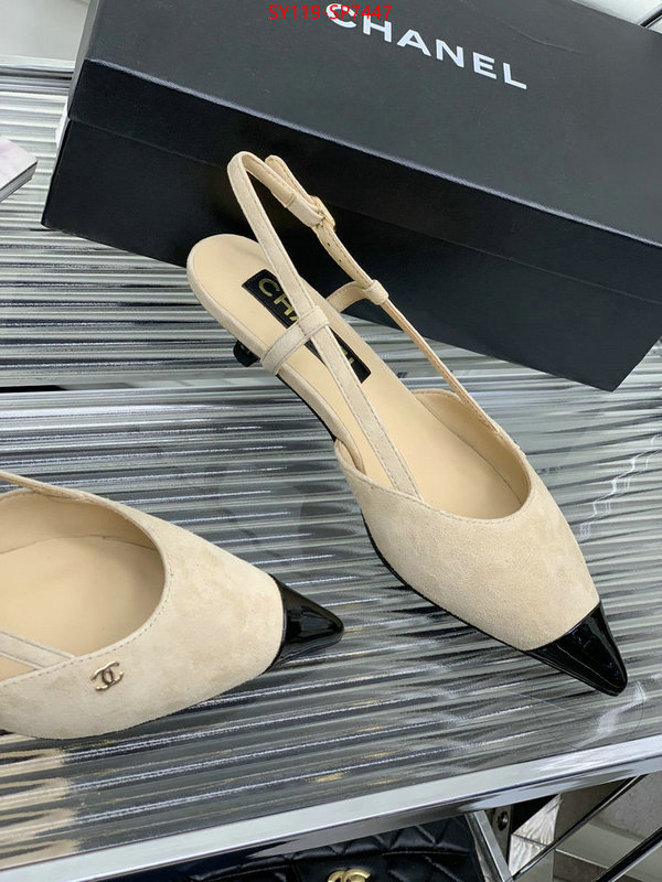 Women Shoes-Chanel,fake designer , ID: SP7447,$: 119USD