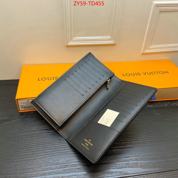 LV Bags(4A)-Wallet,ID: TD455,$: 59USD