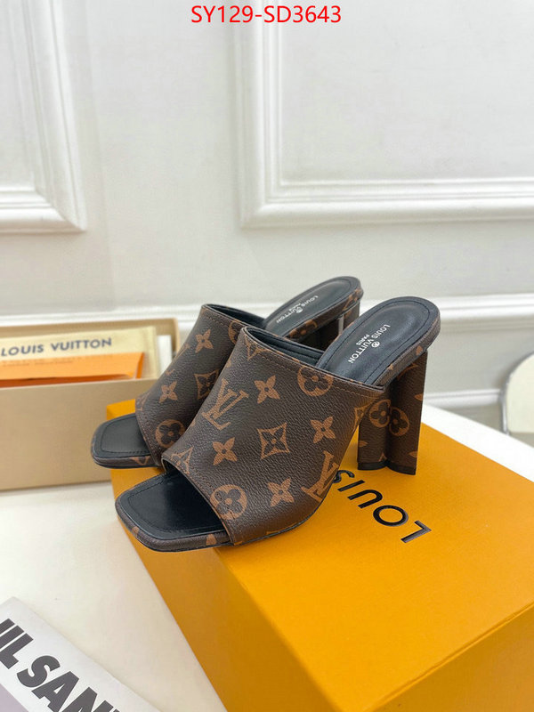 Women Shoes-LV,we provide top cheap aaaaa , ID: SD3643,$: 129USD