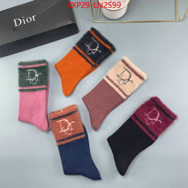 Sock-Dior,highest quality replica , ID: LN2599,$: 29USD