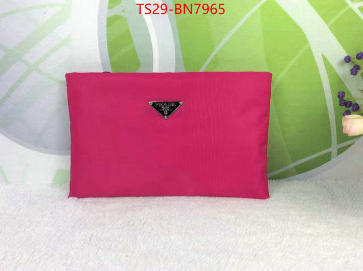 Prada Bags(4A)-Clutch-,where quality designer replica ,ID: BN7965,$: 29USD