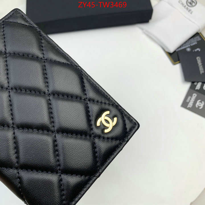 Chanel Bags(4A)-Wallet-,ID: TW3469,$: 45USD
