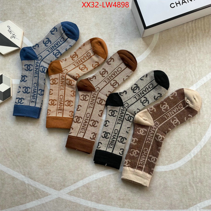 Sock-Chanel,fashion , ID: LW4898,$: 32USD