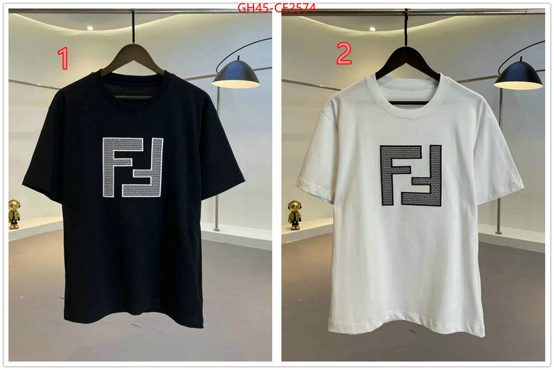 Clothing-Fendi,where can i buy the best 1:1 original , ID: CE2574,$: 45USD