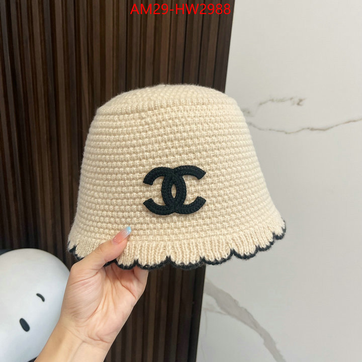 Cap (Hat)-Chanel,1:1 replica wholesale , ID: HW2988,$: 29USD