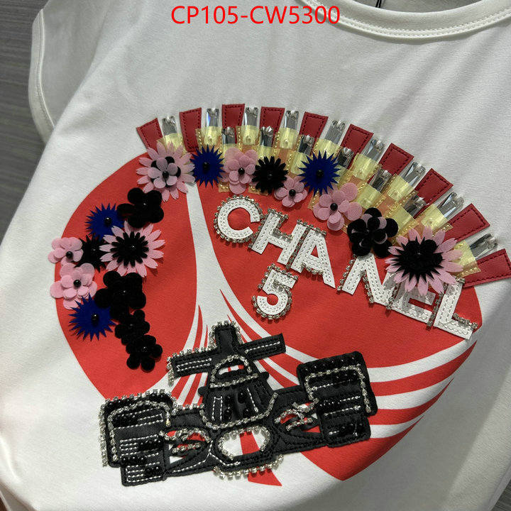 Clothing-Chanel,what 1:1 replica , ID: CW5300,$: 105USD