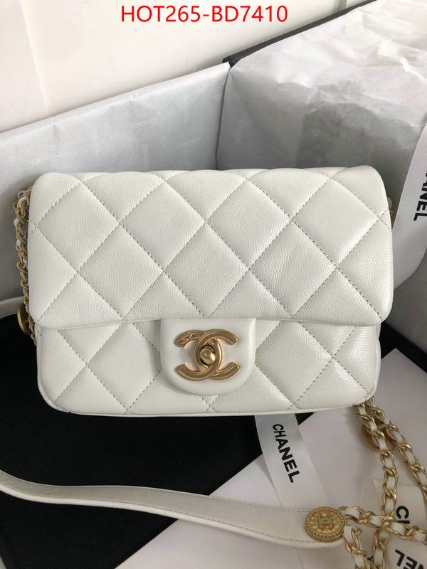 Chanel Bags(TOP)-Diagonal-,ID: BD7410,$: 265USD