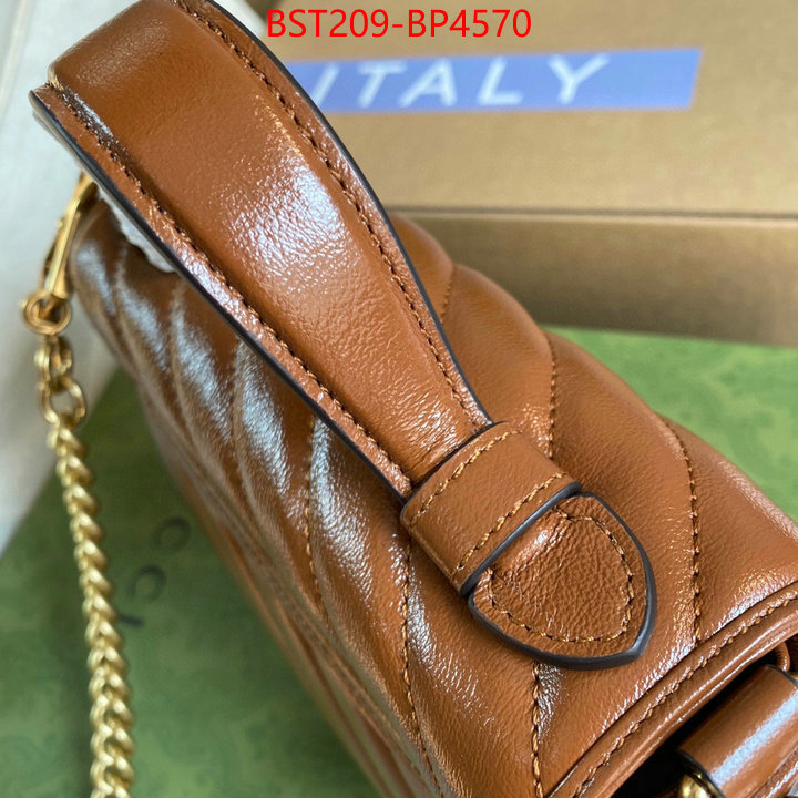 Gucci Bags(TOP)-Marmont,2023 aaaaa replica 1st copy ,ID: BP4570,$: 209USD