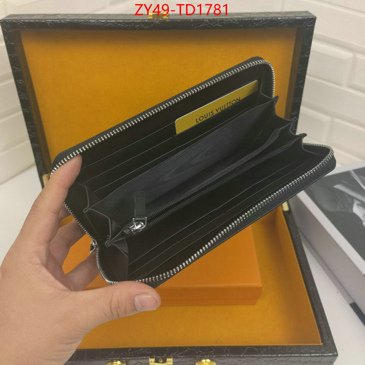 LV Bags(4A)-Wallet,ID: TD1781,$: 49USD