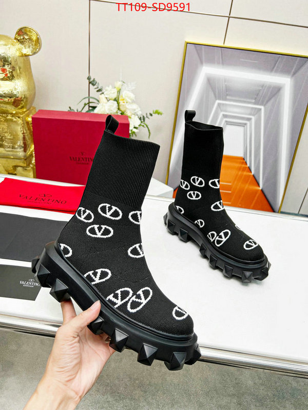 Women Shoes-Valentino,best replica quality , ID: SD9591,$: 109USD