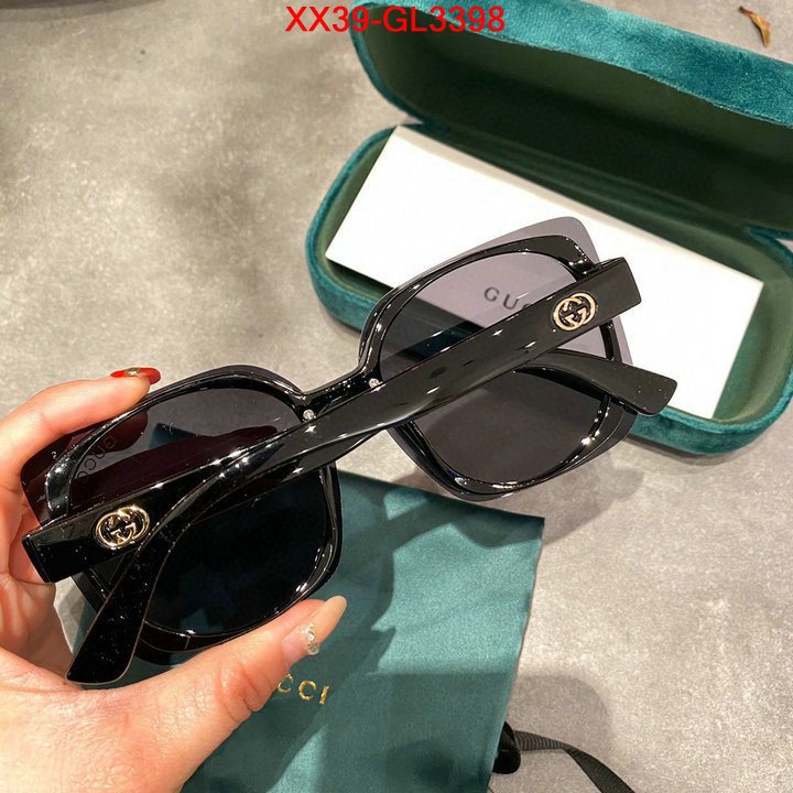 Glasses-Gucci,best quality designer , ID: GL3398,$: 39USD