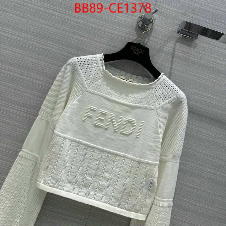 Clothing-Fendi,wholesale china , ID: CE1378,$: 89USD