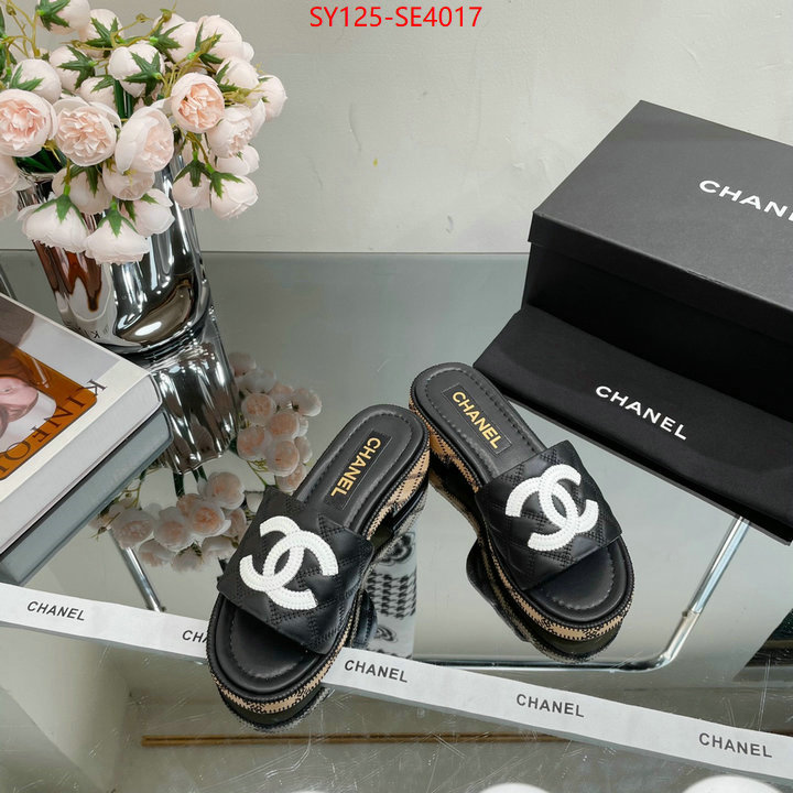 Women Shoes-Chanel,best designer replica , ID: SE4017,$: 125USD