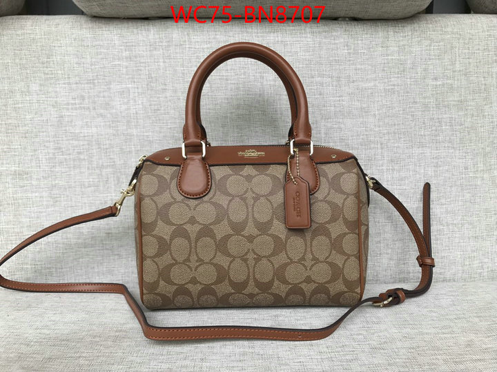 Coach Bags(4A)-Handbag-,shop ,ID: BN8707,$: 75USD