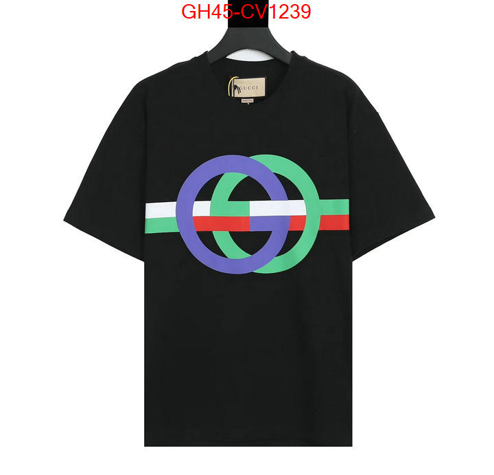 Clothing-Gucci,wholesale 2023 replica , ID: CV1239,$: 45USD