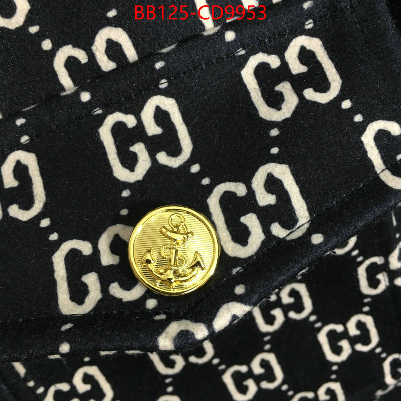 Clothing-Gucci,how to find designer replica , ID: CD9953,$: 125USD