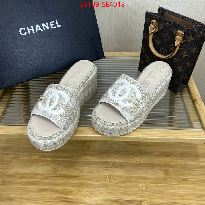 Women Shoes-Chanel,the best , ID: SE4018,$: 109USD