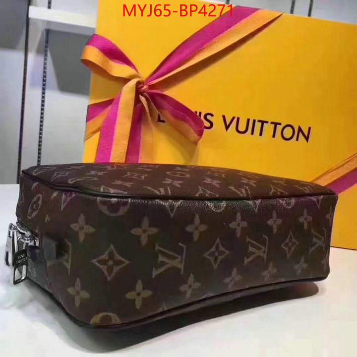 LV Bags(4A)-Vanity Bag-,1:1 replica wholesale ,ID: BP4271,$: 65USD