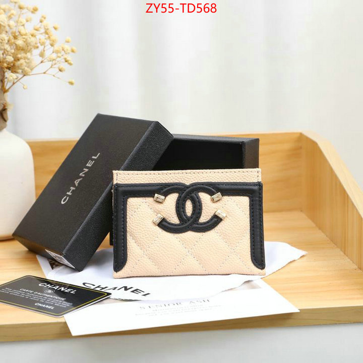 Chanel Bags(4A)-Wallet-,ID: TD568,$: 55USD